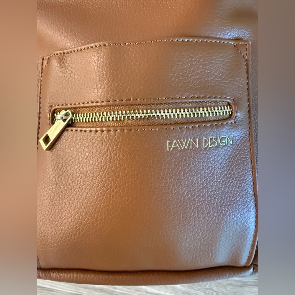 👜 Fawn Design Mini Backpack (Camel) - image 2